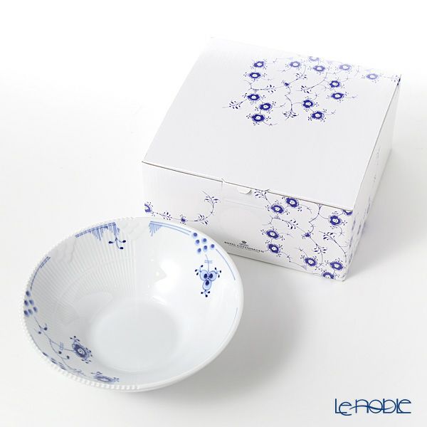 ロイヤルコペンハーゲン（Royal Copenhagen） ブルーエレメンツ ボウル 18cm 2589575／1017484