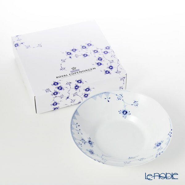 ロイヤルコペンハーゲン（Royal Copenhagen） ブルーエレメンツ ディーププレート 24×H6cm 2589604／1017485