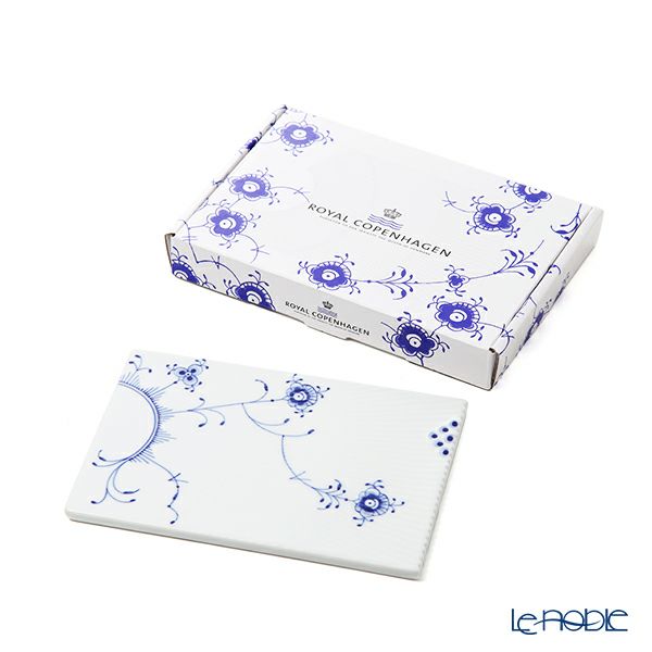ロイヤルコペンハーゲン（Royal Copenhagen） ブルーエレメンツ サービングボード 18×12cm 2589883／1028391