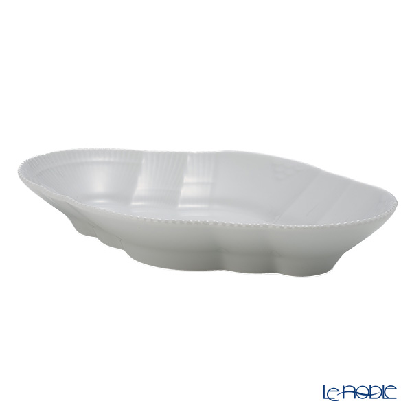 ロイヤルコペンハーゲン（Royal Copenhagen） エレメンツ ホワイト オーバルディッシュ 23cm 2597353／1017489