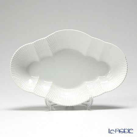 ロイヤルコペンハーゲン（Royal Copenhagen） エレメンツ ホワイト オーバルディッシュ 23cm 2597353／1017489