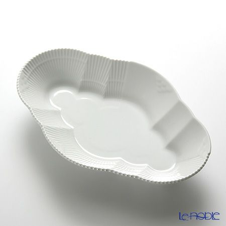 ロイヤルコペンハーゲン（Royal Copenhagen） エレメンツ ホワイト オーバルディッシュ 23cm 2597353／1017489