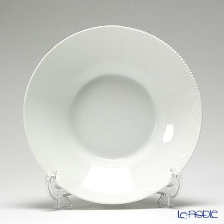 ロイヤルコペンハーゲン（Royal Copenhagen） エレメンツ ホワイト プレート（ディープ） 24cm 2597604／1017495