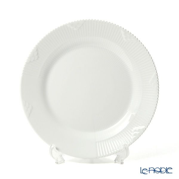 ロイヤルコペンハーゲン（Royal Copenhagen） エレメンツ ホワイト プレート 19cm 2597619／1026455