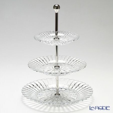 バカラ（Baccarat） ミルニュイ 2-605-392 ケーキスタンド 3段