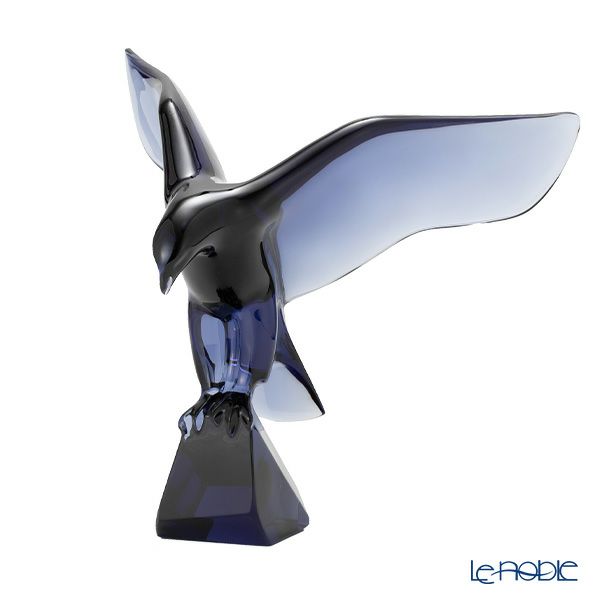 バカラ（Baccarat） オブジェ 2-607-782 アンペラトール イーグル 30cm ミッドナイト