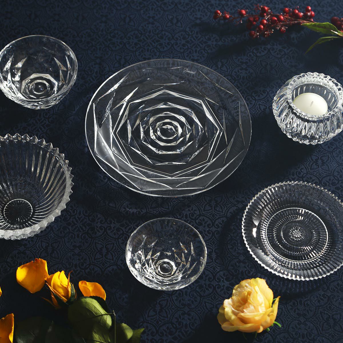 バカラ（Baccarat） ミルニュイ 2-607-897 プレート 12cm