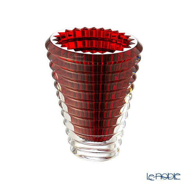 バカラ（Baccarat） EYE 2-807-199 ベース（花瓶） 15cm レッド