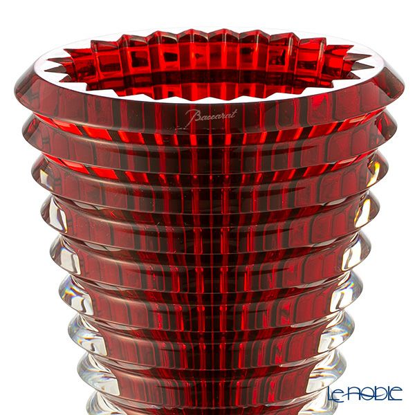 バカラ（Baccarat） EYE 2-807-199 ベース（花瓶） 15cm レッド