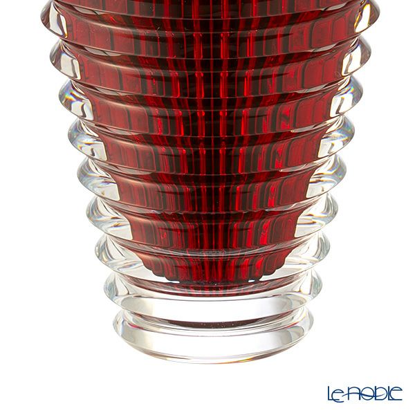 バカラ（Baccarat） EYE 2-807-199 ベース（花瓶） 15cm レッド