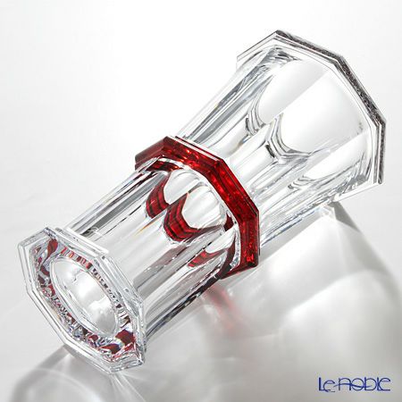 バカラ（Baccarat） アルクール 2-809-144 ストレートベース（花瓶） 32cm レッド