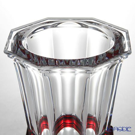 バカラ（Baccarat） アルクール 2-809-144 ストレートベース（花瓶） 32cm レッド