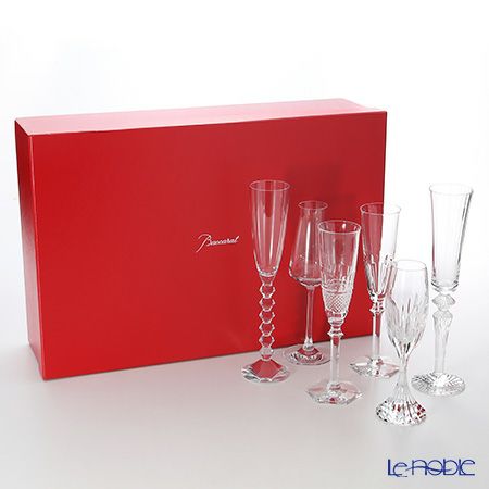 バカラ（Baccarat） カクテル 2-811-434 シャンパンフルート 6ピースセット