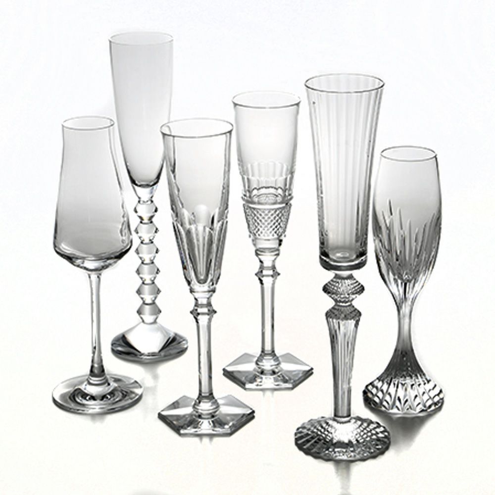 バカラ（Baccarat） カクテル 2-811-434 シャンパンフルート 6ピースセット