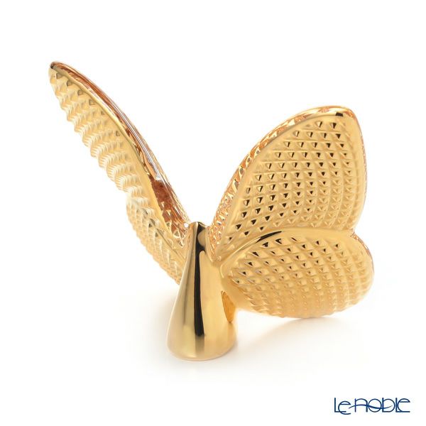 バカラ（Baccarat） オブジェ 2-812-663 ラッキーバタフライ ディアマンゴールド