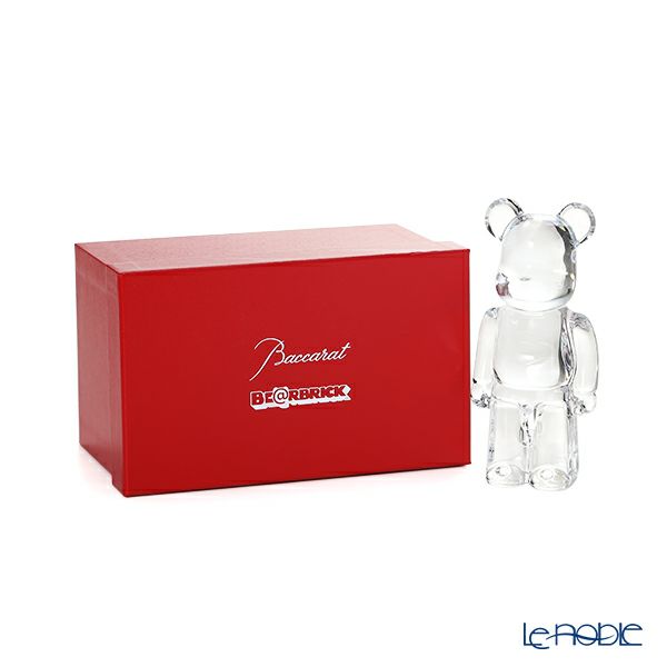バカラ（Baccarat）オブジェ 2-813-551 ベアブリック BE@RBRICK クリア