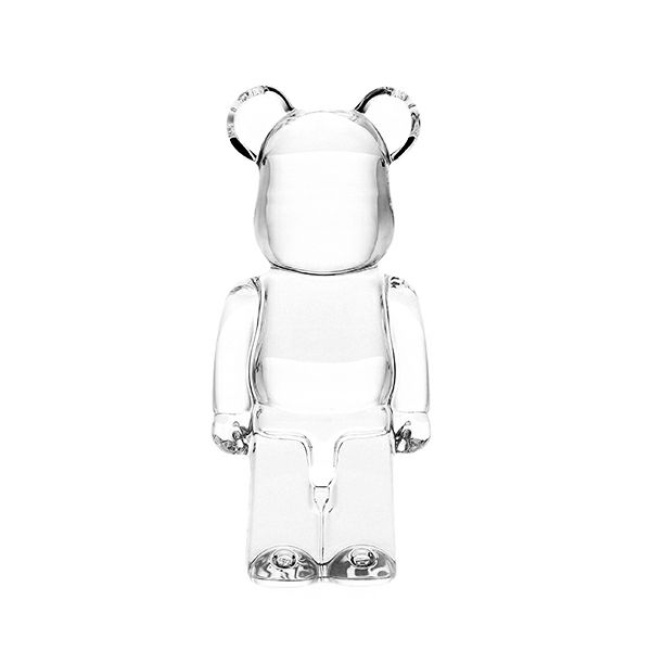 バカラ（Baccarat）オブジェ 2-813-551 ベアブリック BE@RBRICK クリア