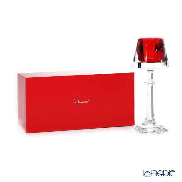 バカラ（Baccarat） マイファイヤー キャンドルスタンド レッド 2-813-720（ラッカージュ仕上げ）