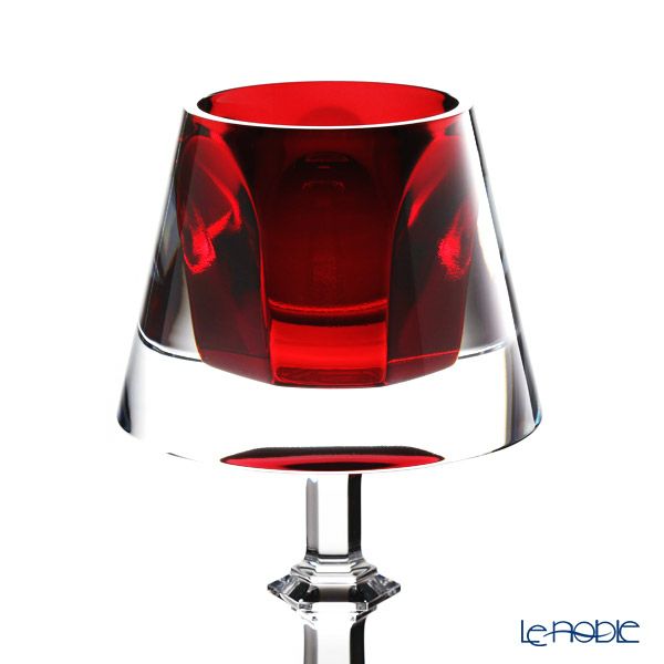 バカラ（Baccarat） マイファイヤー キャンドルスタンド レッド 2-813-720（ラッカージュ仕上げ）