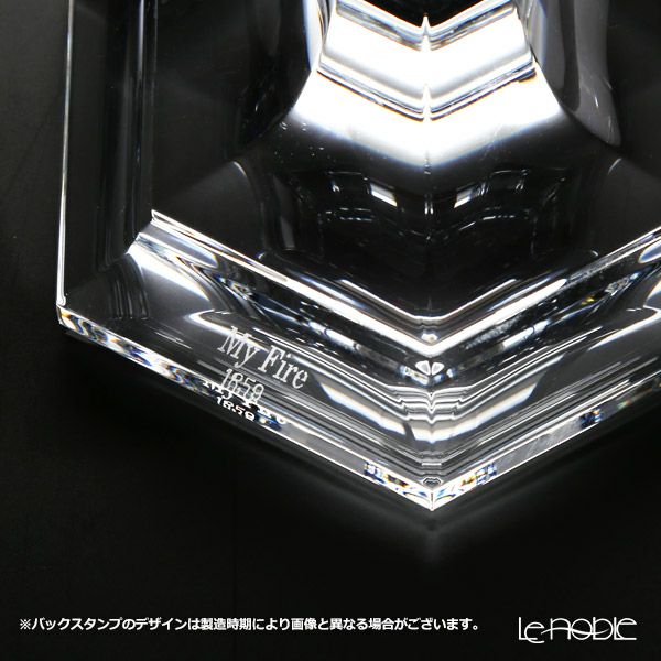 バカラ（Baccarat） マイファイヤー キャンドルスタンド レッド 2-813-720（ラッカージュ仕上げ）