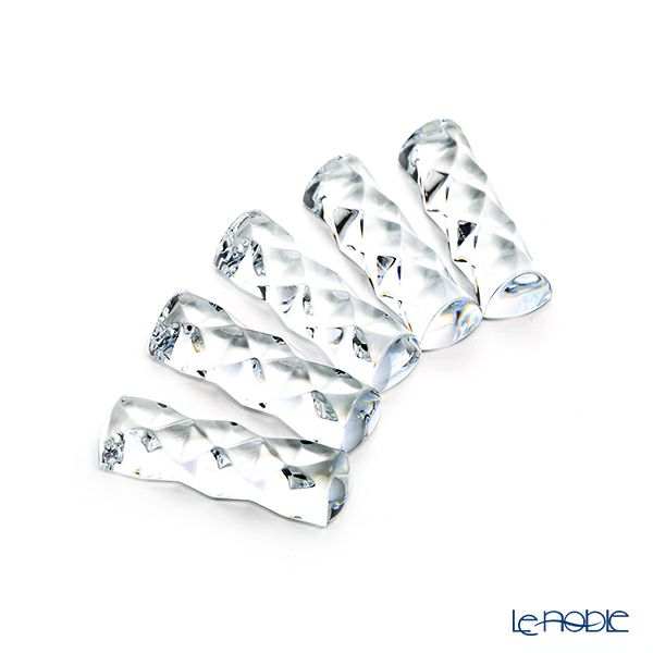 バカラ（Baccarat）スウィング 2-814-080 箸置き6cm 5個セット クリア（チョップスティックホルダー）