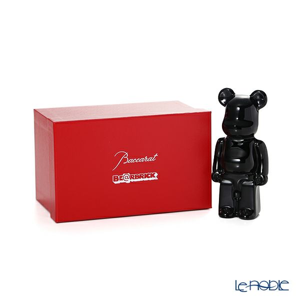 バカラ（Baccarat）オブジェ 2-814-153 ベアブリック BE@RBRICK ブラック