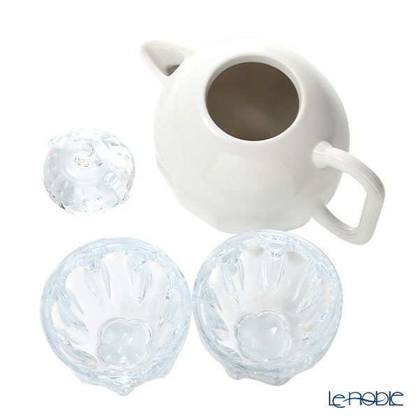 バカラ（Baccarat） ファウナクリストポリス アルクール 2-814-578 タンブラー2 ＆ ポット1 ティー3点セット ハイメ・アジョン デザイン