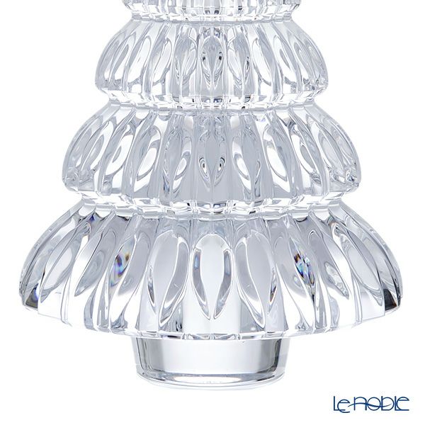 バカラ（Baccarat） オブジェ 2-815-642 クリスマスツリー エンチャンティング クリアM 18cm 2023年度限定生産品