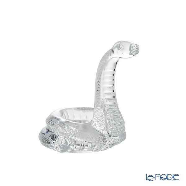 バカラ（Baccarat） オブジェ 2-816-600 巳／へび クリア （干支 2025年／令和7年）