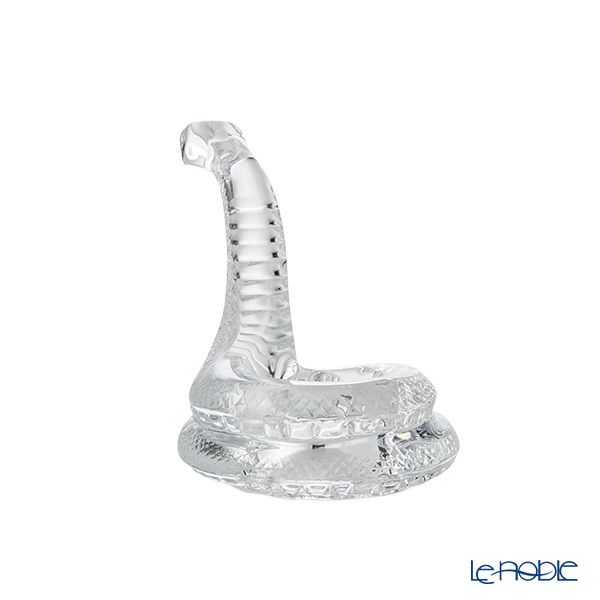 バカラ（Baccarat） オブジェ 2-816-600 巳／へび クリア （干支 2025年／令和7年）