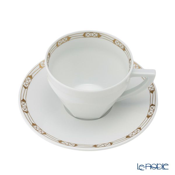 バカラ（Baccarat）ポーセリンコレクション タリランド 2-817-031 ティーカップ＆ソーサー ゴールド ※磁器製※