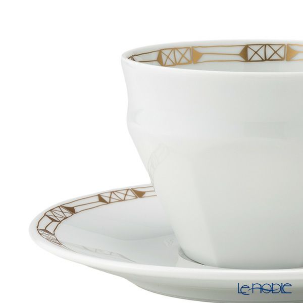 バカラ（Baccarat）ポーセリンコレクション タリランド 2-817-031 ティーカップ＆ソーサー ゴールド ※磁器製※