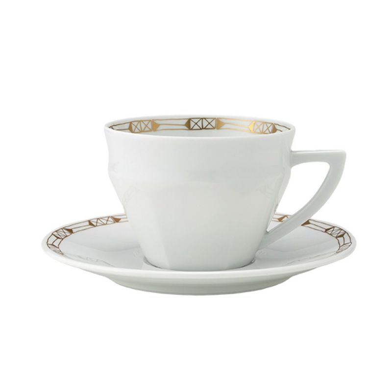 バカラ（Baccarat）ポーセリンコレクション タリランド 2-817-031 ティーカップ＆ソーサー ゴールド ※磁器製※