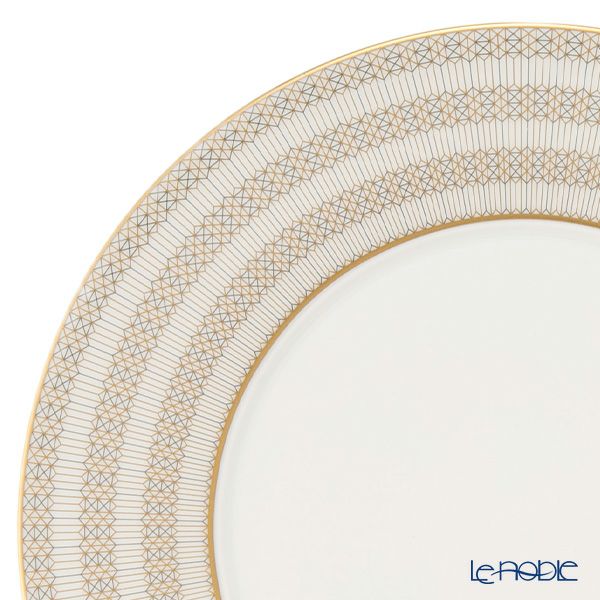 バカラ（Baccarat）ポーセリンコレクション アルカディア 2-817-042 プレート 27cm ゴールド ※磁器製※
