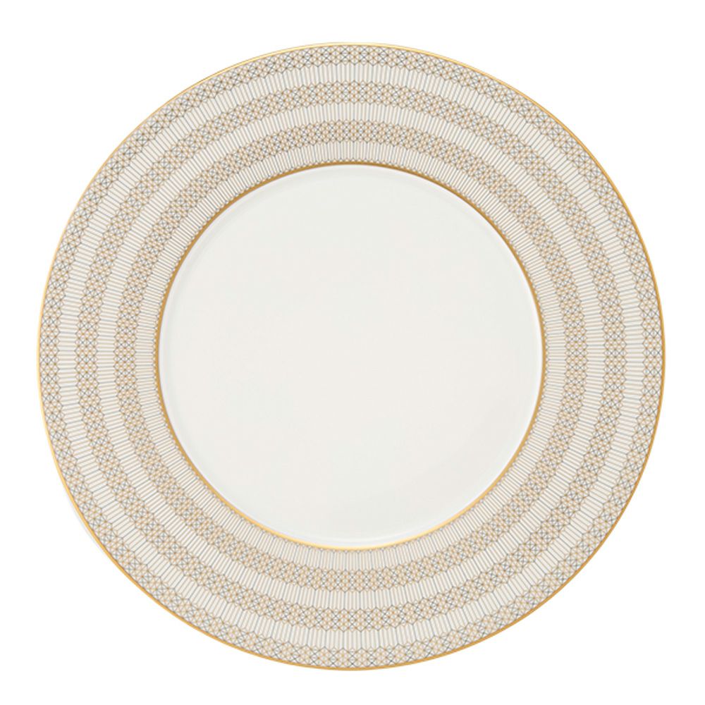 バカラ（Baccarat）ポーセリンコレクション アルカディア 2-817-042 プレート 27cm ゴールド ※磁器製※