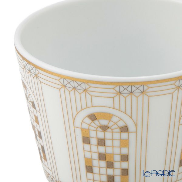 バカラ（Baccarat）ポーセリンコレクション アルカディア 2-817-044 タンブラー ゴールド ※磁器製※