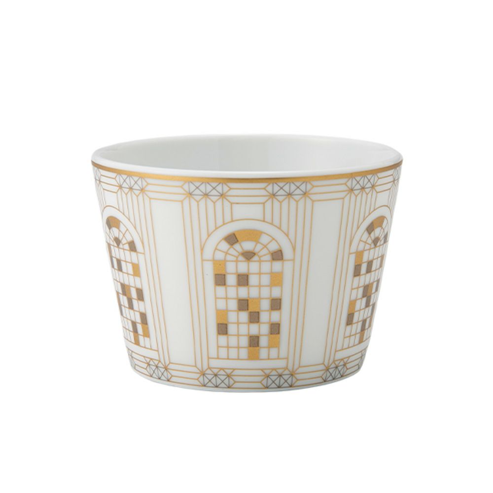 バカラ（Baccarat）ポーセリンコレクション アルカディア 2-817-044 タンブラー ゴールド ※磁器製※