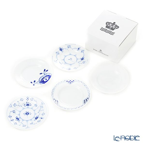 ロイヤルコペンハーゲン（Royal Copenhagen） ミックスマッチ ミニプレート 5柄セット 11cm 2060045／1017165