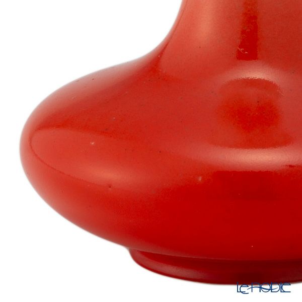 【1点限り】オールドノリタケ 白地朱色グラデーション 花瓶 ミニ ボーンチャイナ