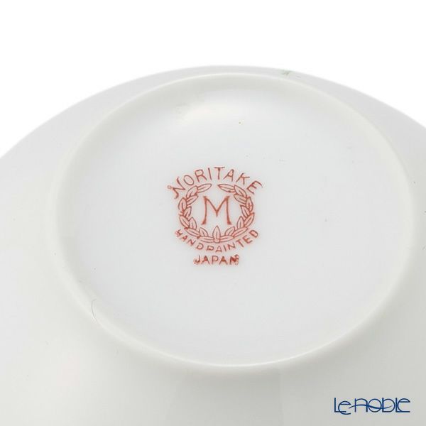 【1点限り】オールドノリタケ 黄緑枠クリーム帯 黄花文 トリオセット ティー