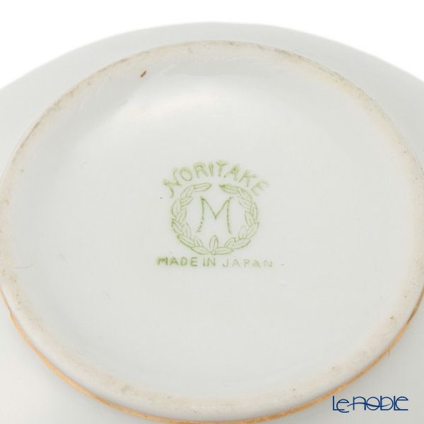 【1点限り】オールドノリタケ 金彩黒花模様帯 小薔薇文 ティーセット 6客揃え 17pcs