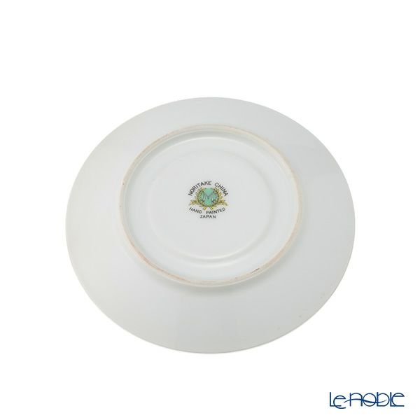 【1点限り】オールドノリタケ 金彩 薔薇文 デミタスカップ＆ソーサー 黄緑