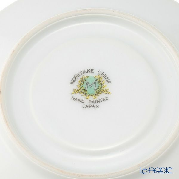 【1点限り】オールドノリタケ 金彩 薔薇文 デミタスカップ＆ソーサー 水色