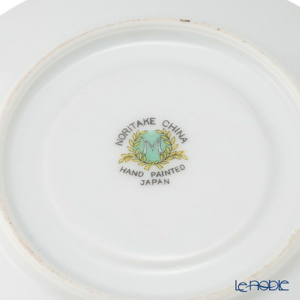 【1点限り】オールドノリタケ 金彩 薔薇文 デミタスカップ＆ソーサー 黄色