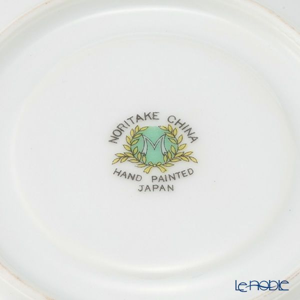 【1点限り】オールドノリタケ 金彩 薔薇文 デミタスカップ＆ソーサー ピンク