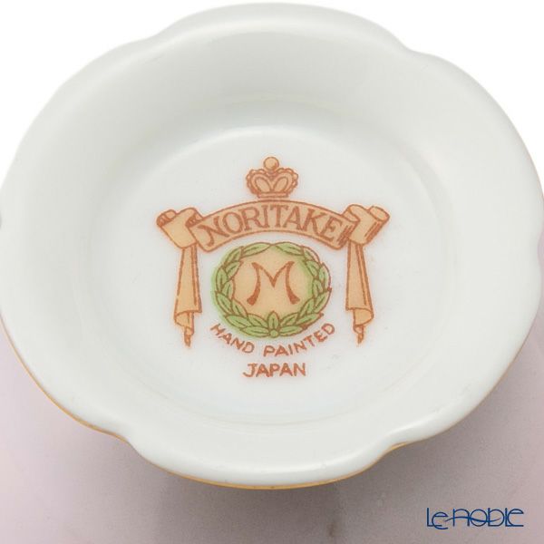 【1点限り】オールドノリタケ 金彩ピンク地 薔薇文 デミタスセット 5客揃え 15pcs 花型