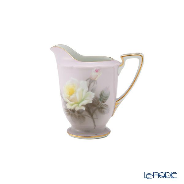 【1点限り】オールドノリタケ 金彩ピンク地 薔薇文 デミタスセット 5客揃え 15pcs 花型