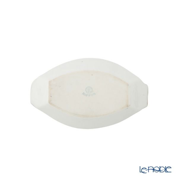 【1点限り】オールドノリタケ 金盛 白花葉模様 セロリーセット 7pcs