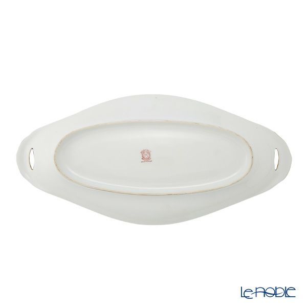 【1点限り】オールドノリタケ 金・ラスター彩 薔薇文 セロリーセット 7pcs