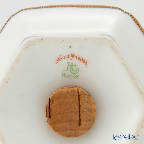 【1点限り】オールドノリタケ 金点盛り 薔薇・葉模様 シェイカー 片手付